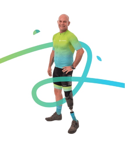 Cyclist background mobile
